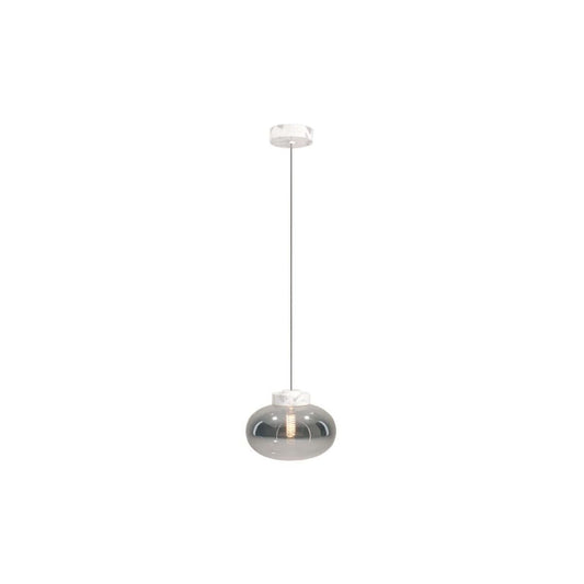 MAXLIGHT P0517 LAMPA SUSPENDATA MOONSTONE SMOKE GLASS+WHITE MARBLE - beculet