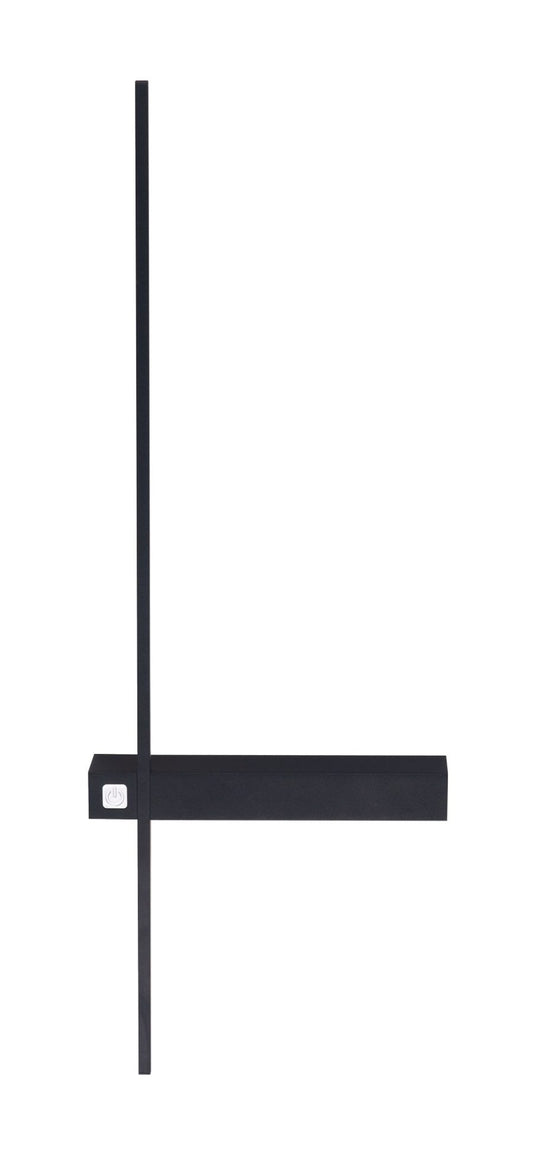 MAXLIGHT W0281 APLICA DE PERETE SABRE 61 cm NEGRU IP23, INTENSITATE REGLABILA - beculet